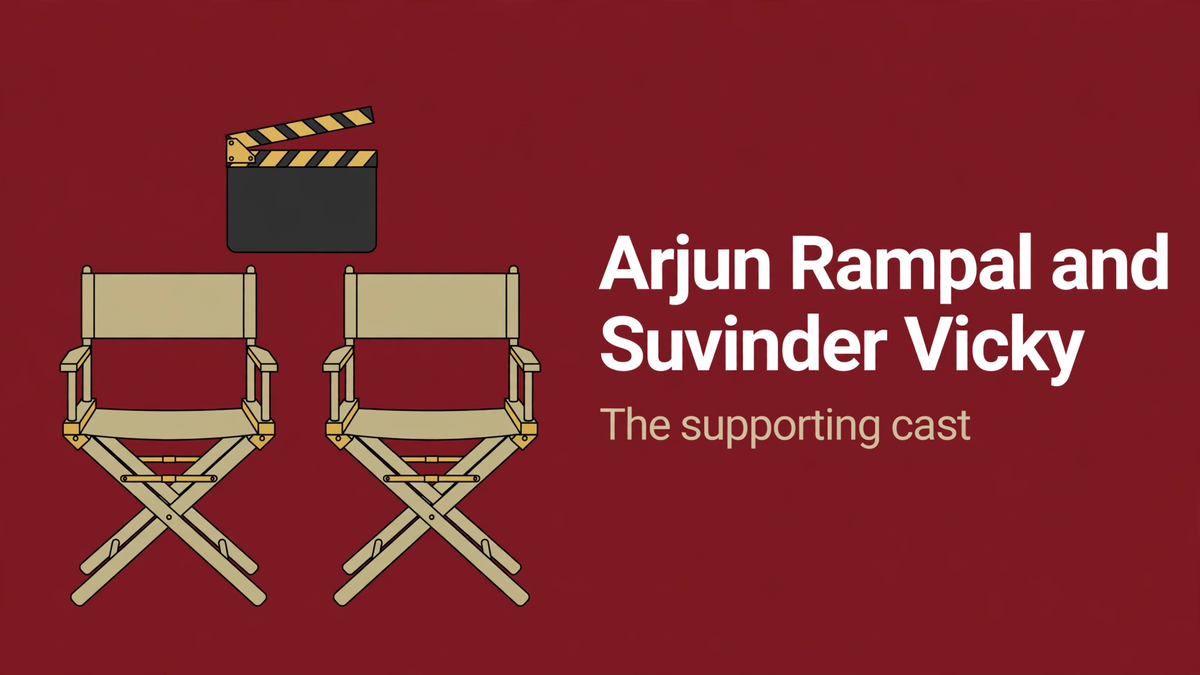 Arjun Rampal and Suvinder Vicky in Satluj: The Power Axis